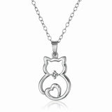 Get This Beautiful "I Love My Cat" Necklace FREE TODAY!