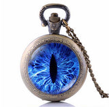 The "Eye of Sauron" Pocket Watch Necklace