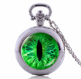 The "Eye of Sauron" Pocket Watch Necklace