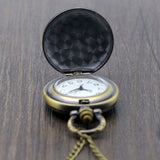 Superb Cat Eye Pocket Watch Necklace