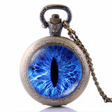 The "Eye of Sauron" Pocket Watch Necklace