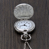 Superb Cat Eye Pocket Watch Necklace